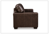 Gio Italia  Salvatore 3-Seater Queen Leather Sofa Sleeper