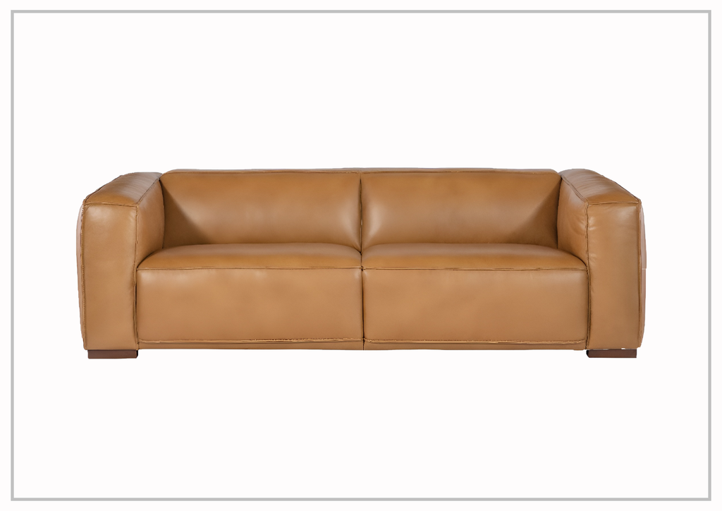 Hooker Furniture Living Room Maria Premium Leather Sofa