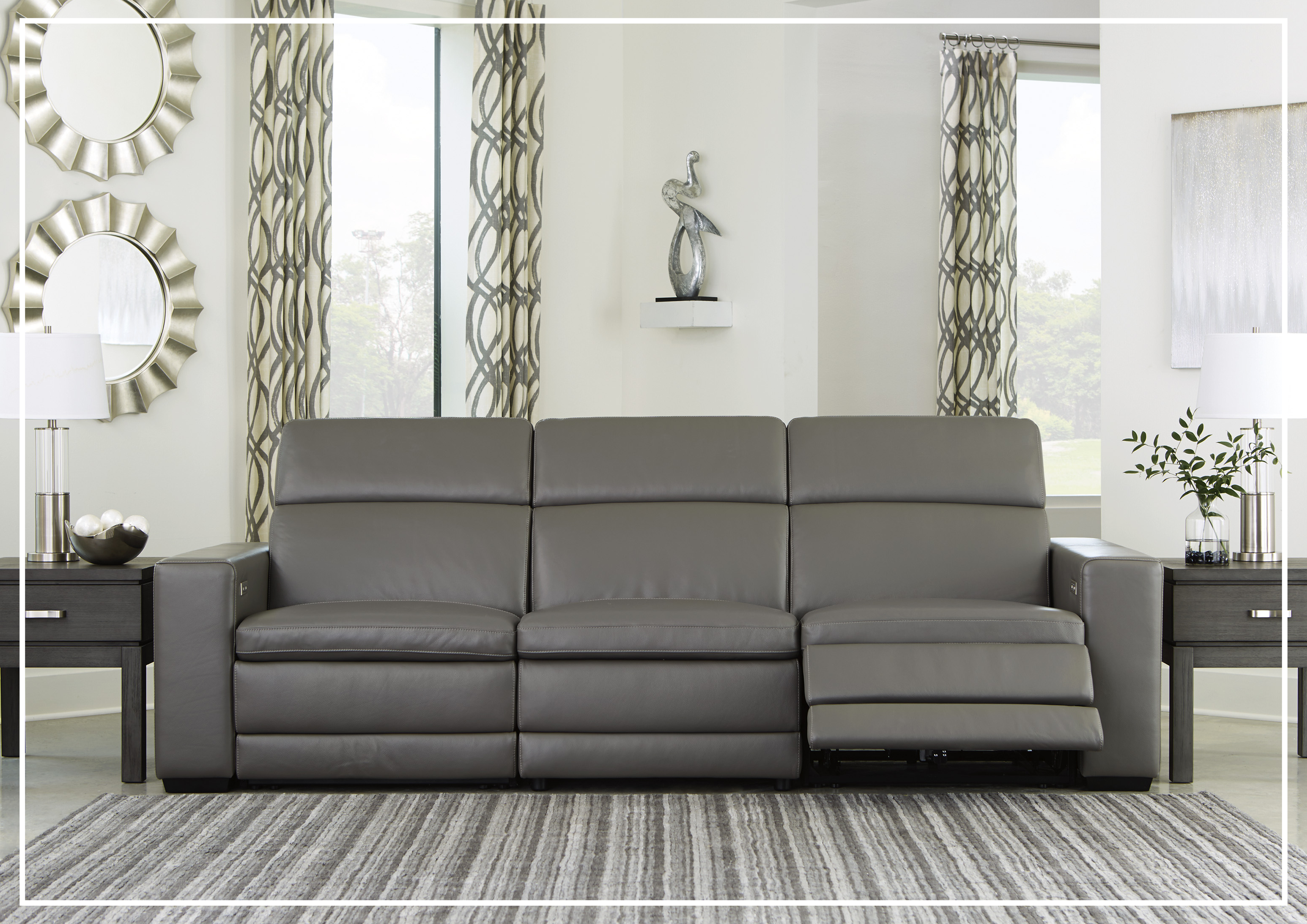 Jones 3 piece recliner sofa set deals