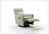 Luonto Track Lounger Recliner Chair With Adjustable Headrest-SOFABED