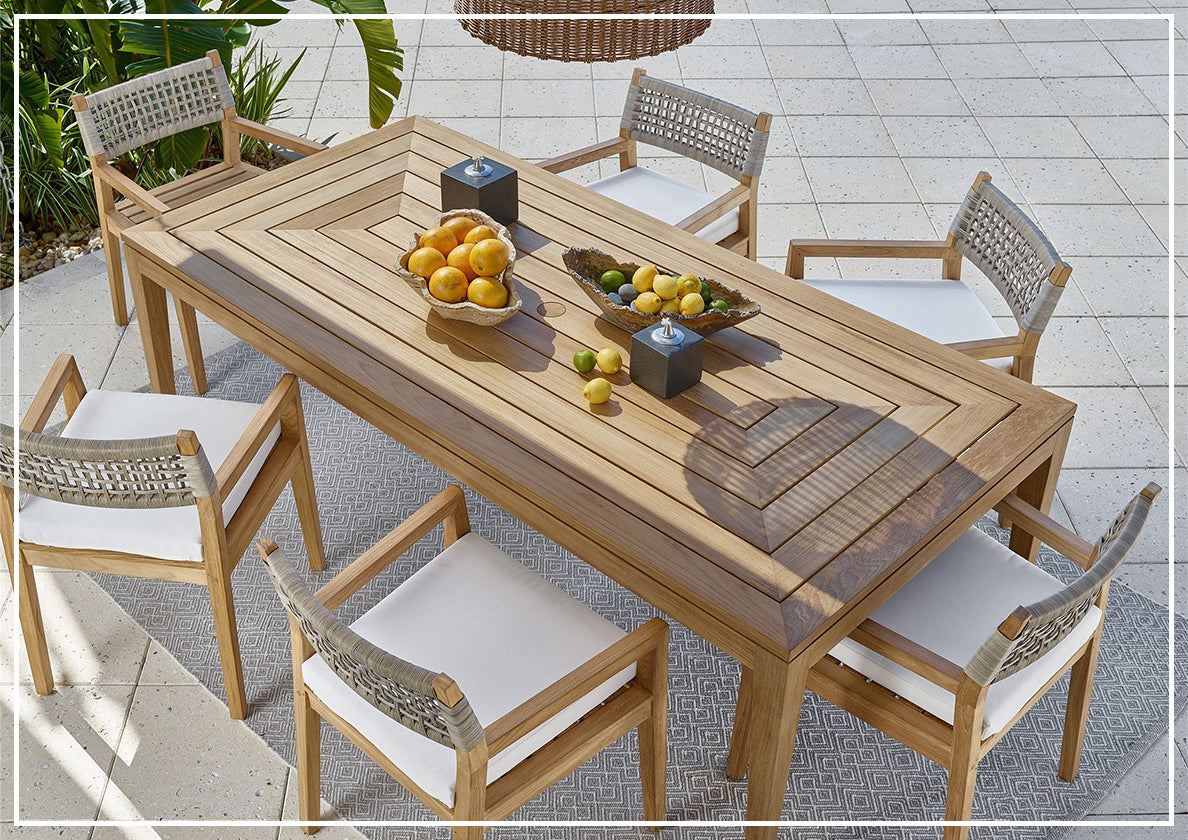 Outdoor Furniture Grade A Teak Dining Set Teak Garden Dining Set
