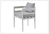 Universal Furniture Coastal Living South Beach Outdoor Rectangular Gray Dining Chair