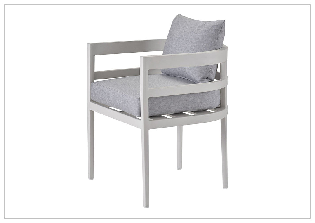 Universal Furniture Coastal Living South Beach Outdoor Rectangular Gray Dining Chair