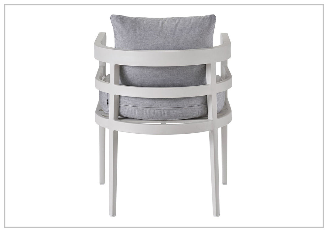Universal Furniture Coastal Living South Beach Outdoor Rectangular Gray Dining Chair