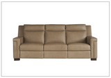 Universal Furniture Mixon 3-Seater Leather Reclining Sofa in Two Colors