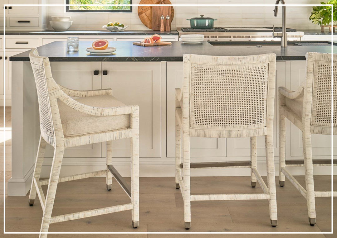 Universal Furniture Longboat White Counter Chair-sofabed.com