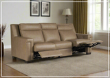 Universal Furniture Mixon 3-Seater Leather Reclining Sofa in Two Colors