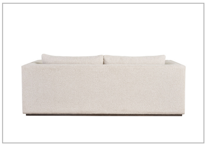 Universal Furniture Theo Beige 3-Seater Fabric Sofa with Spring Down Cushions