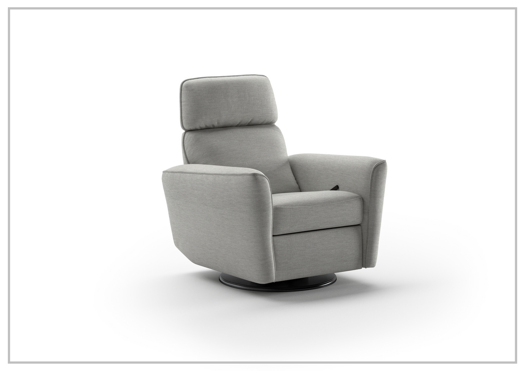 Welted Fabric Power Recliner Chair in Power and Manual Options-SOFABED