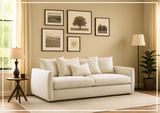 Luonto Winslow Stationary Fabric Cot Sofa Day Bed-SOFABED