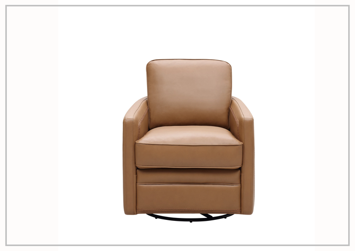 Gio Italia Home Torin Leather Glider Swivel Chair-SOFABED
