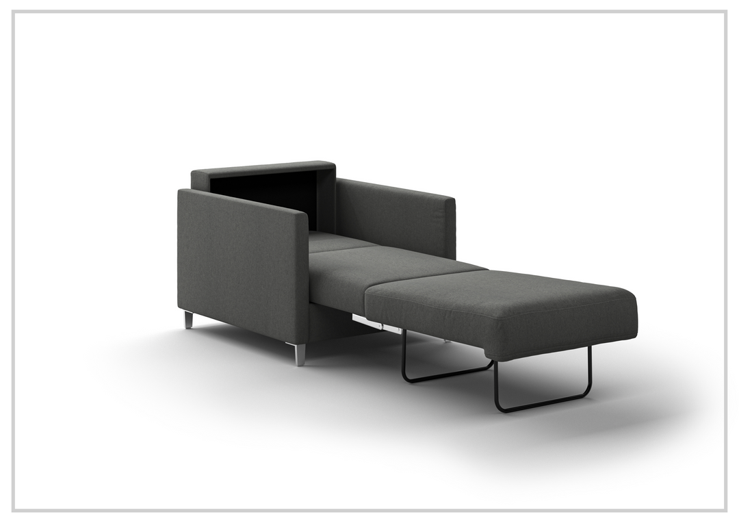 Luonto Elfin Fabric Cot Chair Sleeper Sofa with Nest Mechanism