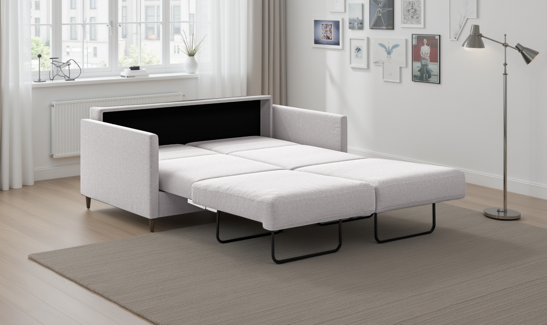 Luonto Elfin Full XL Space Saving Fabric Sleeper Sofa