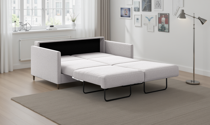 Luonto Elfin Full XL Space Saving Fabric Sleeper Sofa