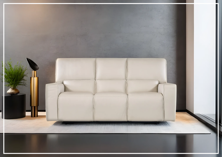 Hooker Furniture Miles Zero Gravity Power Recliner Leather Sofa