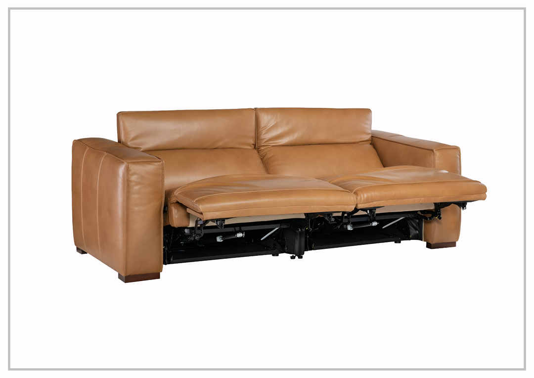 Hooker Furniture Living Room Maria Premium Leather Sofa