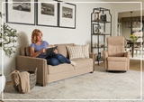 Fjords Nordic Rest Luna Queen Sleeper sofa-SOFABED