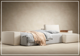 Innovation Living Newilla Fabric L-Shaped Sectional Sleeper Sofa