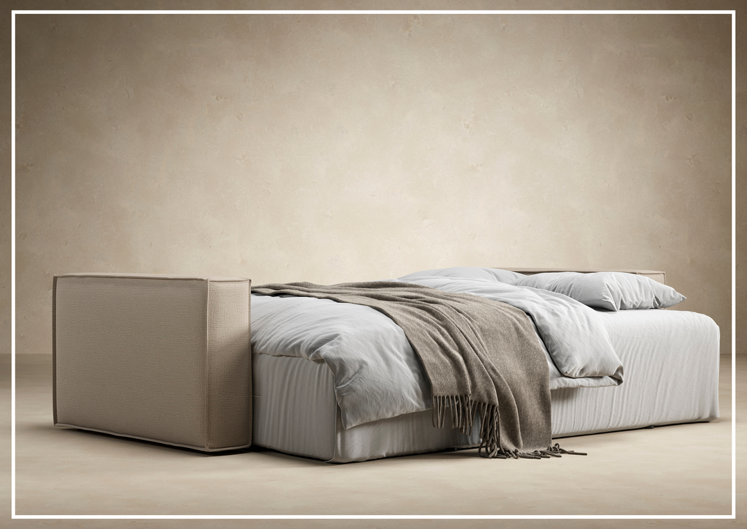 Innovation Living Newilla 2-Seater Fabric Sofa Bed-SOFABED