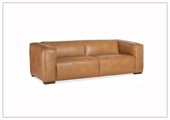 Hooker Furniture Living Room Maria Premium Leather Sofa