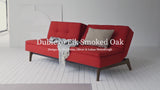 Innovation Living Dublexo Eik Fabric Living Room Set with Feather Fiberfill Mix