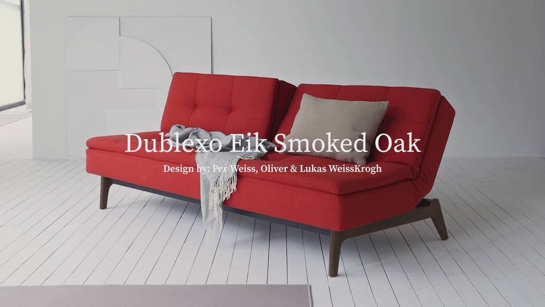 Innovation Living Dublexo Eik Fabric Living Room Set with Feather Fiberfill Mix