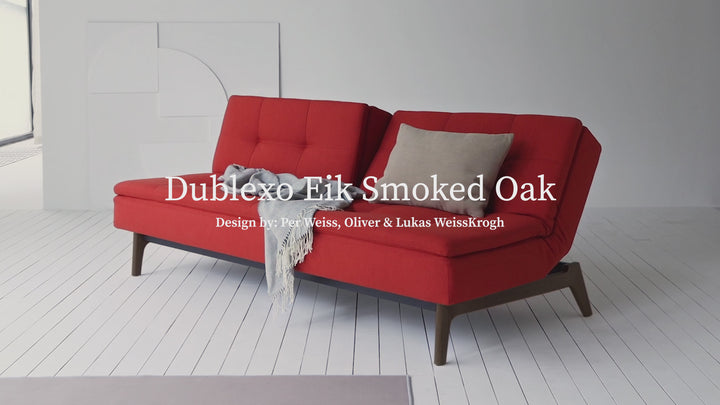 Innovation Living Dublexo Eik Fabric Living Room Set with Feather Fiberfill Mix