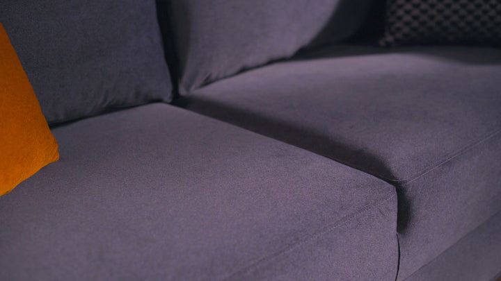 Enza Home Carino 3 Seater Full XL Sofa Sleeper with Storage