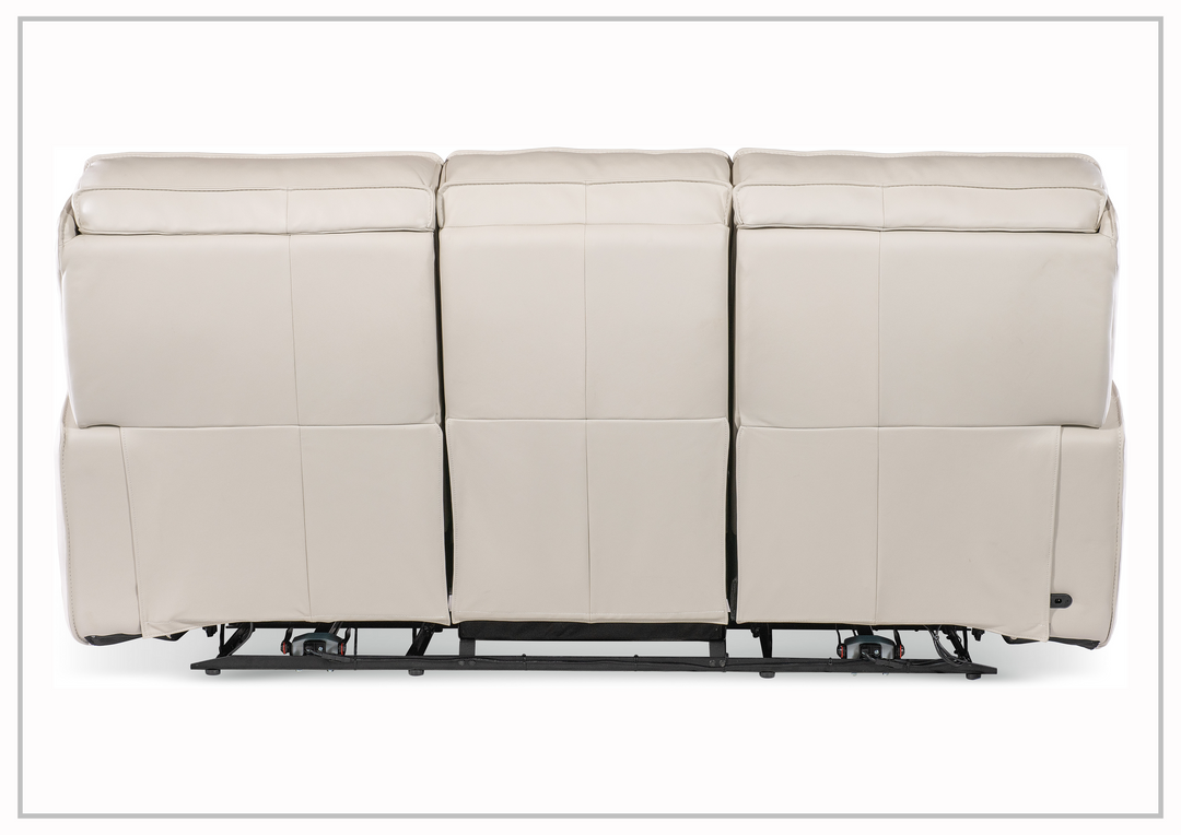 Hooker Furniture Miles Zero Gravity Power Recliner Leather Sofa