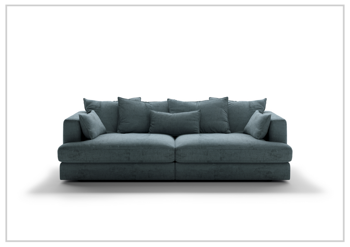 Luonto Vivian Stationary Fabric Twin Sofa Day Bed-SOFABED