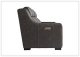 Bernhardt Germain 3-Seater Leather Power Motion Sofa with USB Ports
