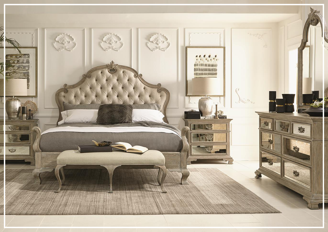 Campania Panel King Bed by Bernhardt- Jennihome