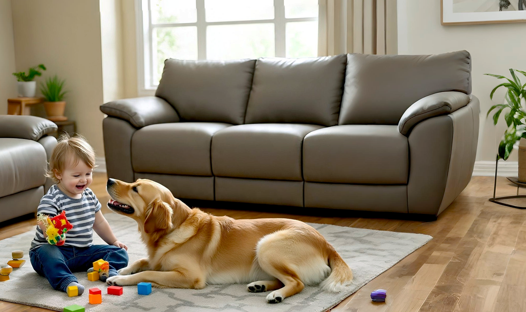 Are Power Recliner Sofas Safe for Kids and Pets: A Parent's Guide
