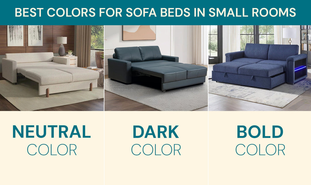 Best Colors for Sofa Beds in Small Rooms
