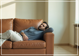 Gio Italia Bella 3-Seater Leather Sofa in caramel brown-SOFABED