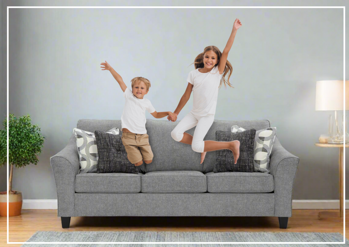 Gio Italia Melario Queen Sofa Sleeper in Gray