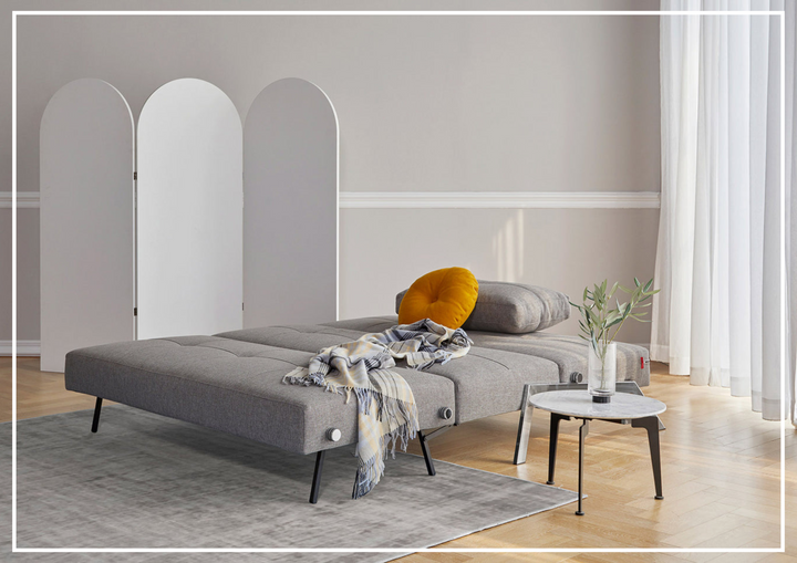 Innovation Living Cubed Full Size Sofa Bed With Two Color Option-SOFABED
