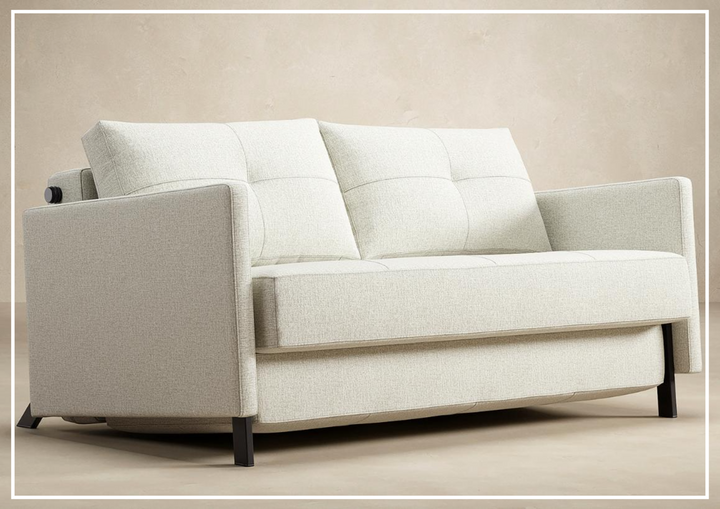 Innovation Living Cubed Full Size Sofa Bed With Two Color Option-SOFABED