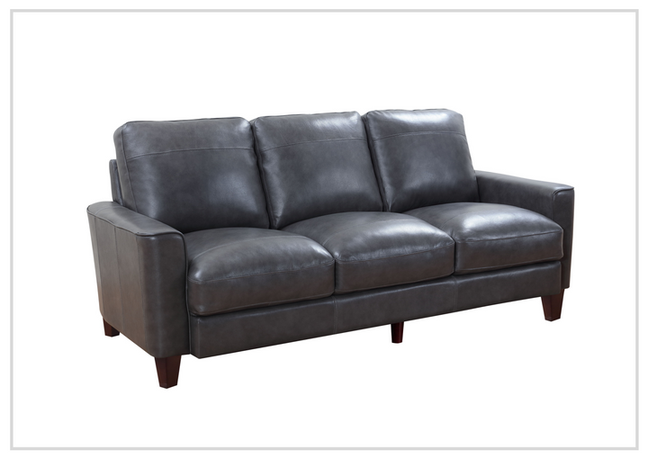 Gio Italia York 3-Seater Stationary Classic Leather Sofa