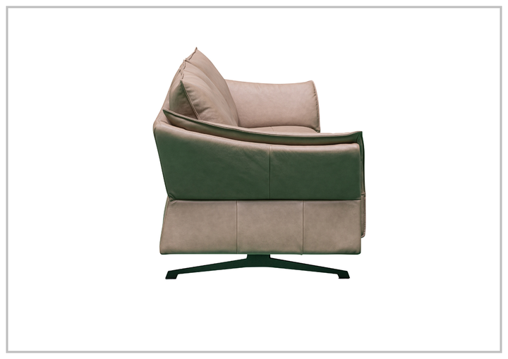 Klaussner Giada Brown Italian Leather Chair