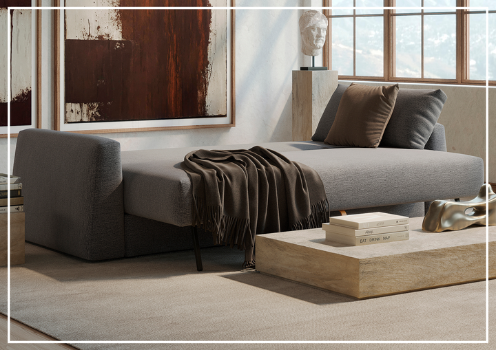 Innovation Living Cone 2-Seater Fabric Sleeper Sofa-SOFABED