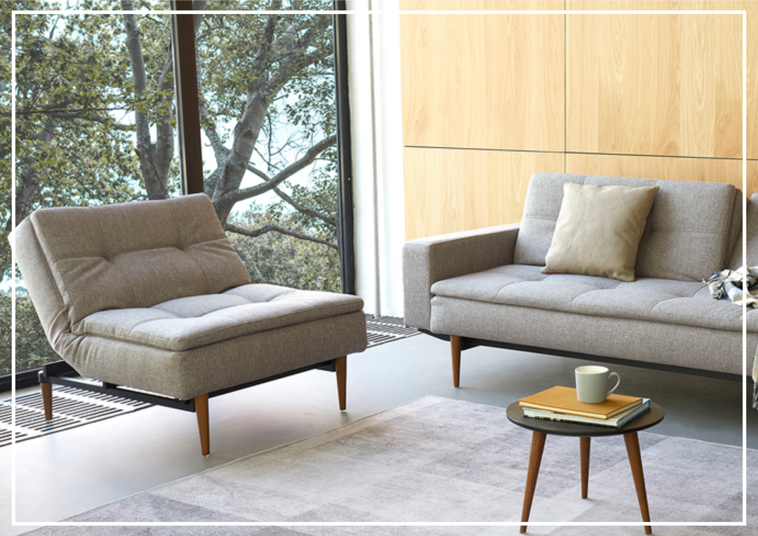 Innovation Living Dublexo Fabric Chair With Three Color Options-SOFABED