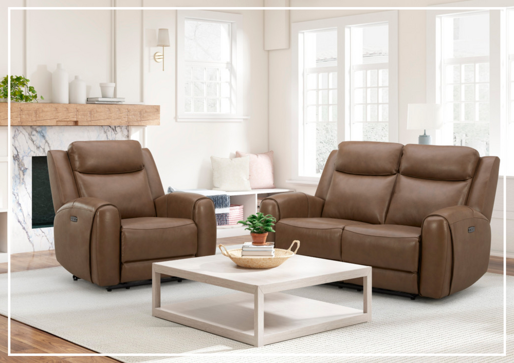 Gio Italia Wonder Sofa with LAF Recliner and RAF Recliner-SOFABED