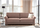 Casey Queen Sofa Sleeper in Walnut Leg Finish-SOFABED