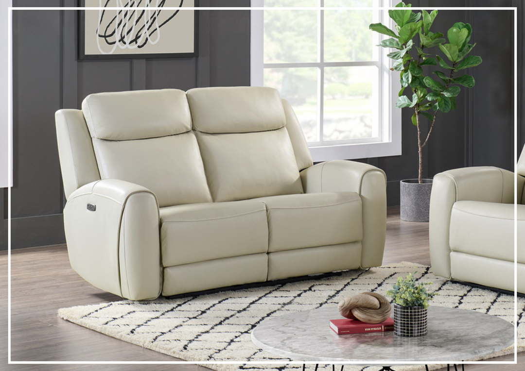 Gio Italia Wonder 2 Seater Loveseat Recliner with LAF Recliner and RAF Recliner-SOFABED