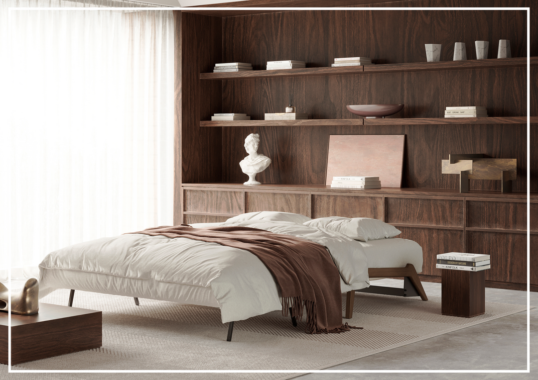 Innovation Living Cubed Full Size Sofa Bed With Two Color Option-SOFABED
