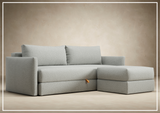 Innovation Living Tripi 2-Seater Fabric Sleeper Sofa-SOFABED
