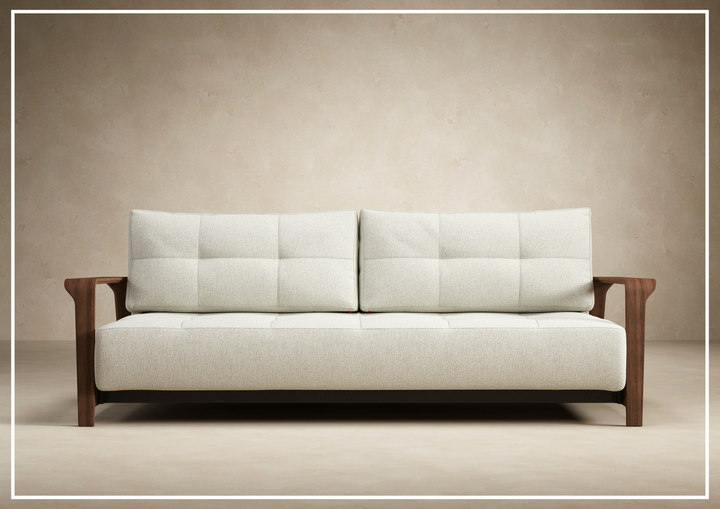 Innovation Living Ran Deluxe Excess Lounger Fabric Sofa-SOFABED