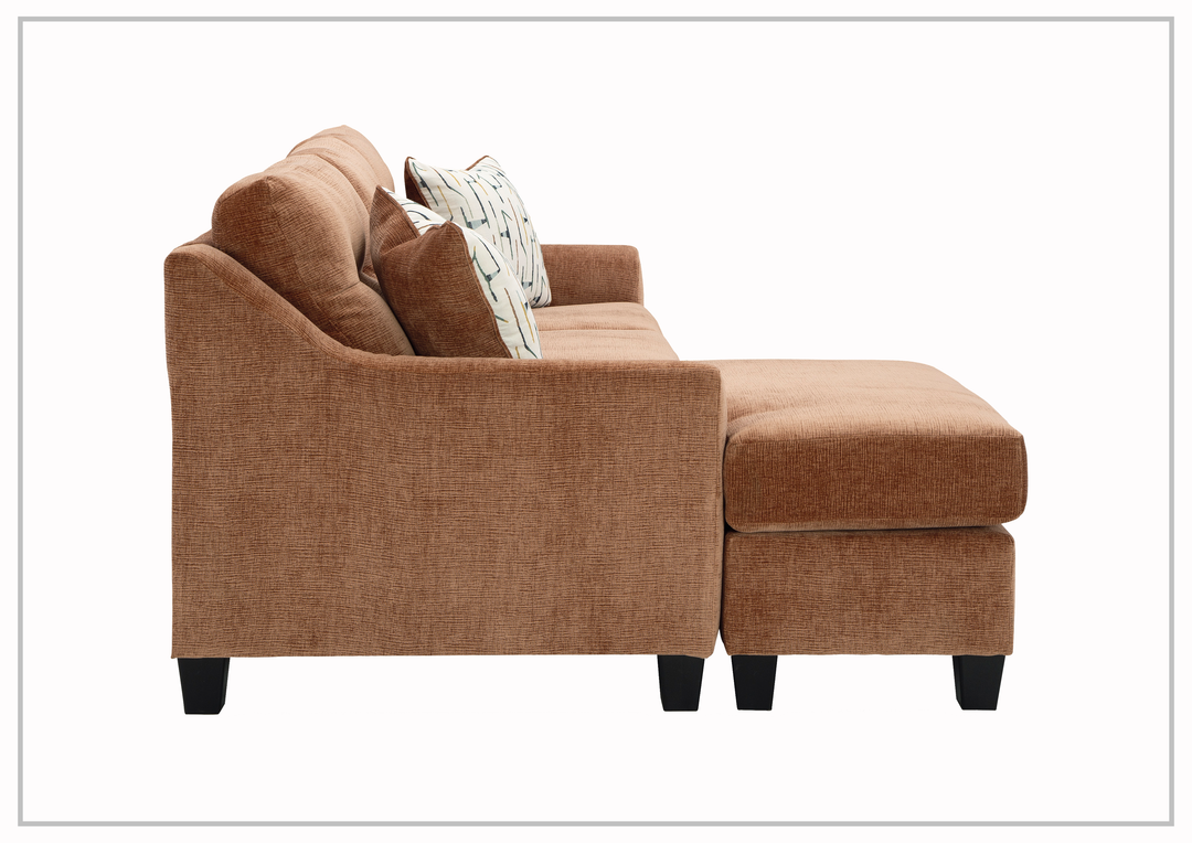 Gio Italia Ammonite Queen Sofa Sleeper with chaise