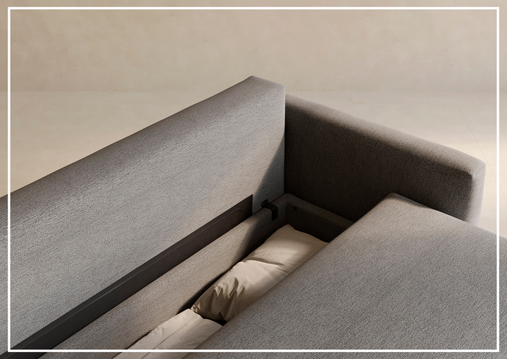 Innovation Living Cone 2-Seater Fabric Sleeper Sofa-SOFABED